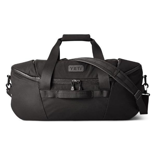 Yeti's duffel hauls gear easily with rugged, waterproof durability.