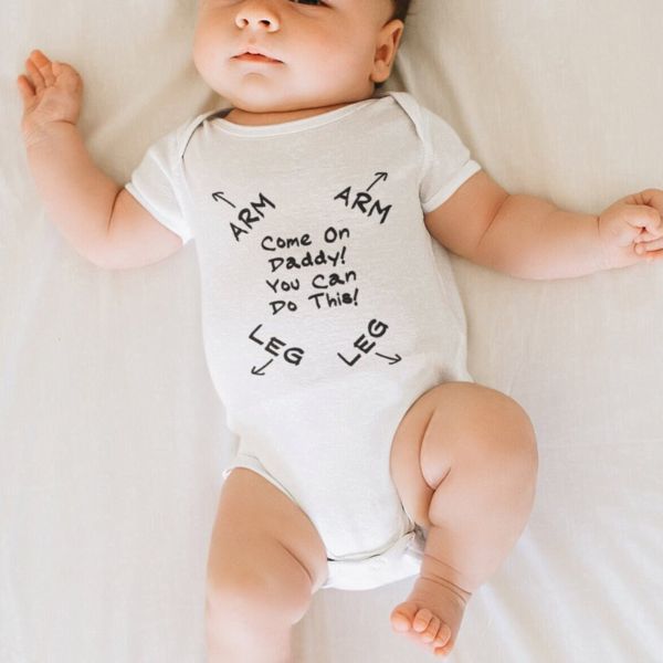 You Can Do This Dad Baby Vest, an encouraging message for new fathers.