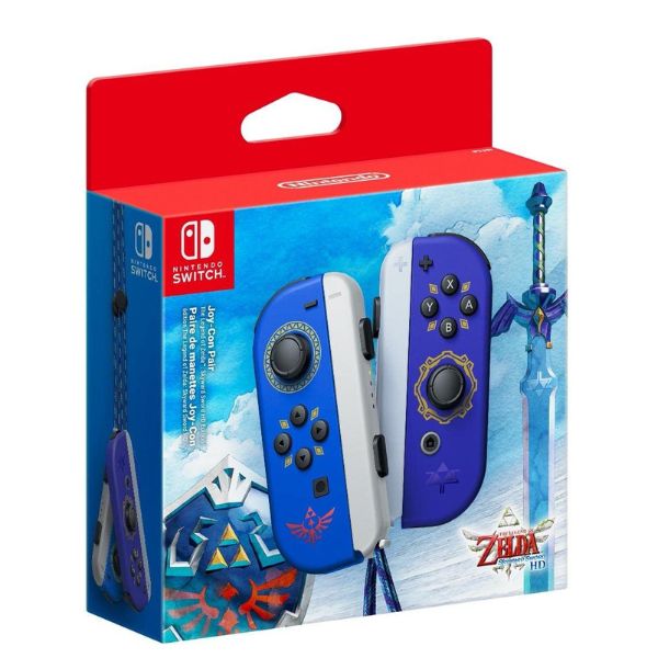 Zelda-Themed Joy Cons for Nintendo Switch - Elevate your Switch gaming with Zelda-themed Joy Cons.
