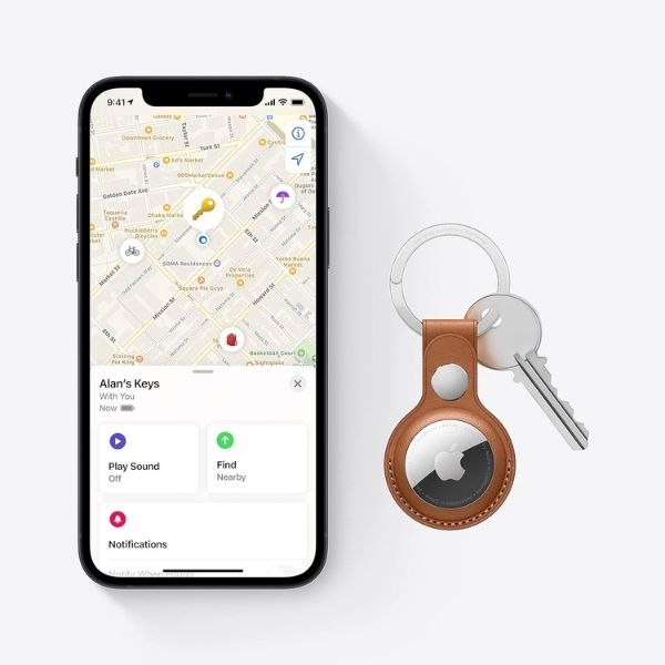 Keep your sister's valuables safe and sound with the innovative Apple AirTag.