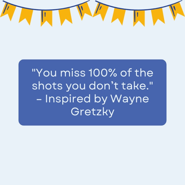 Celebrity-inspired funny senior quotes on a blue theme.