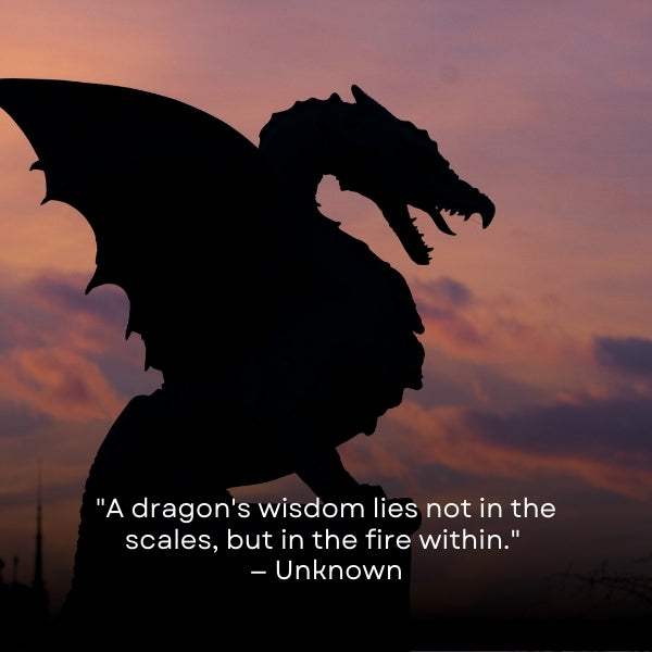 Gain profound insights with dragon wisdom quotes that offer timeless knowledge and perspective.