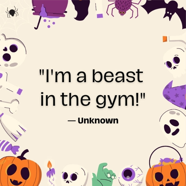 Keep fitness fun and spooky with Halloween pun jokes that inspire motivation.