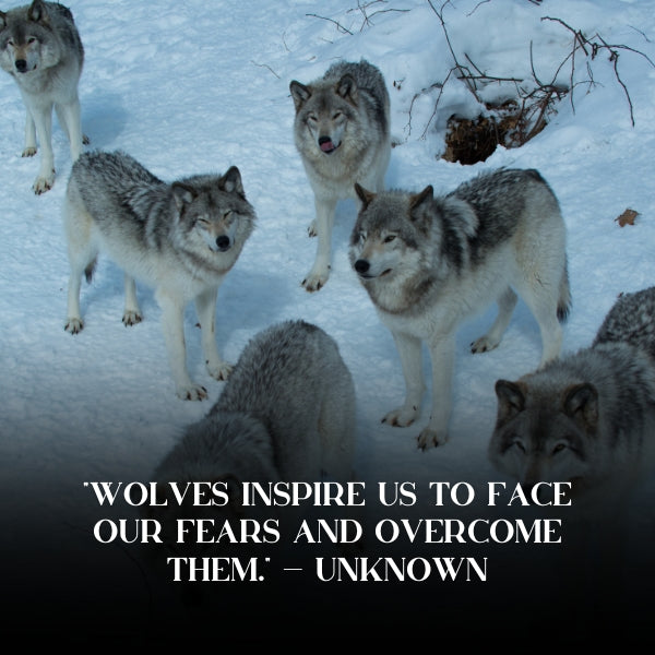 Find motivation with inspirational wolf quotes that speak to the determination and perseverance of wolves overcoming challenges