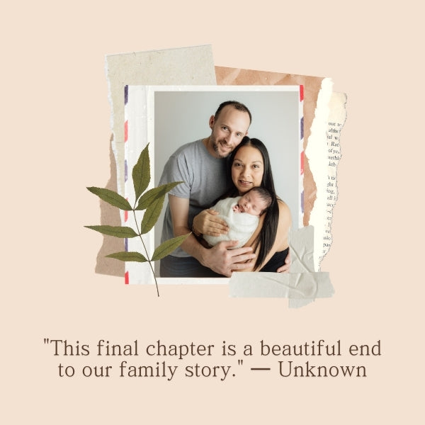 Nostalgic pregnancy journey quotes commemorating the bittersweet emotions of a final pregnancy.