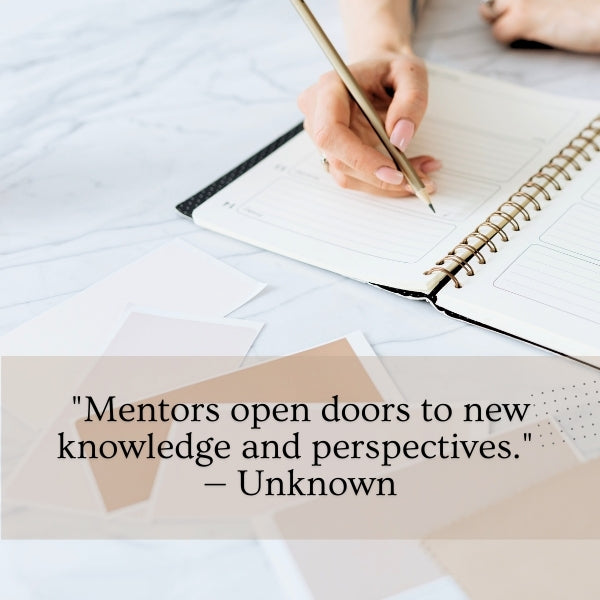 Inspiring quotes about the valuable relationship between mentors and their mentees.