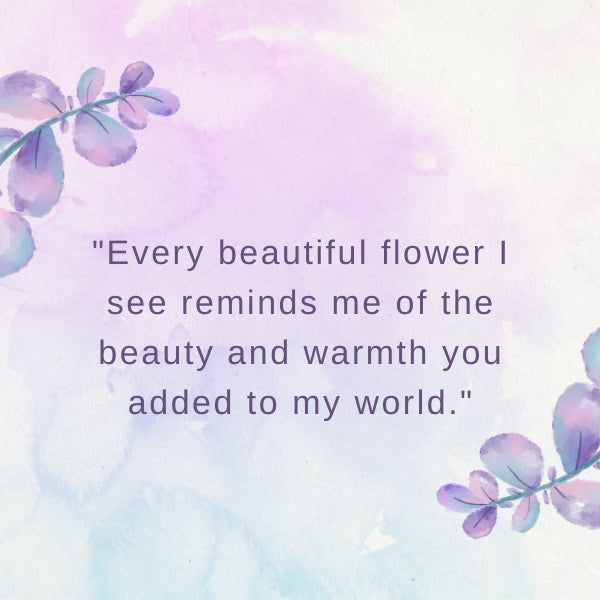 Sentimental quote missing grandma amid delicate floral illustrations, evoking memories of love.