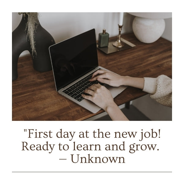 Inspiring quotes perfect for celebrating new job milestones on Instagram.