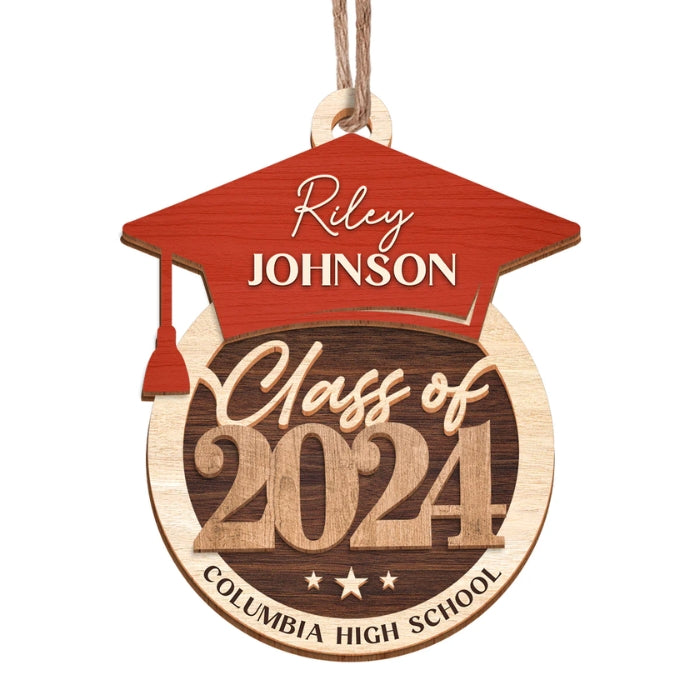 A little ornament that marks her big day with enduring warmth.