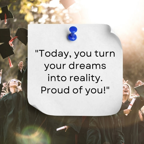 Compilation of short graduation sayings from proud parents, ideal for cards and congratulations messages.