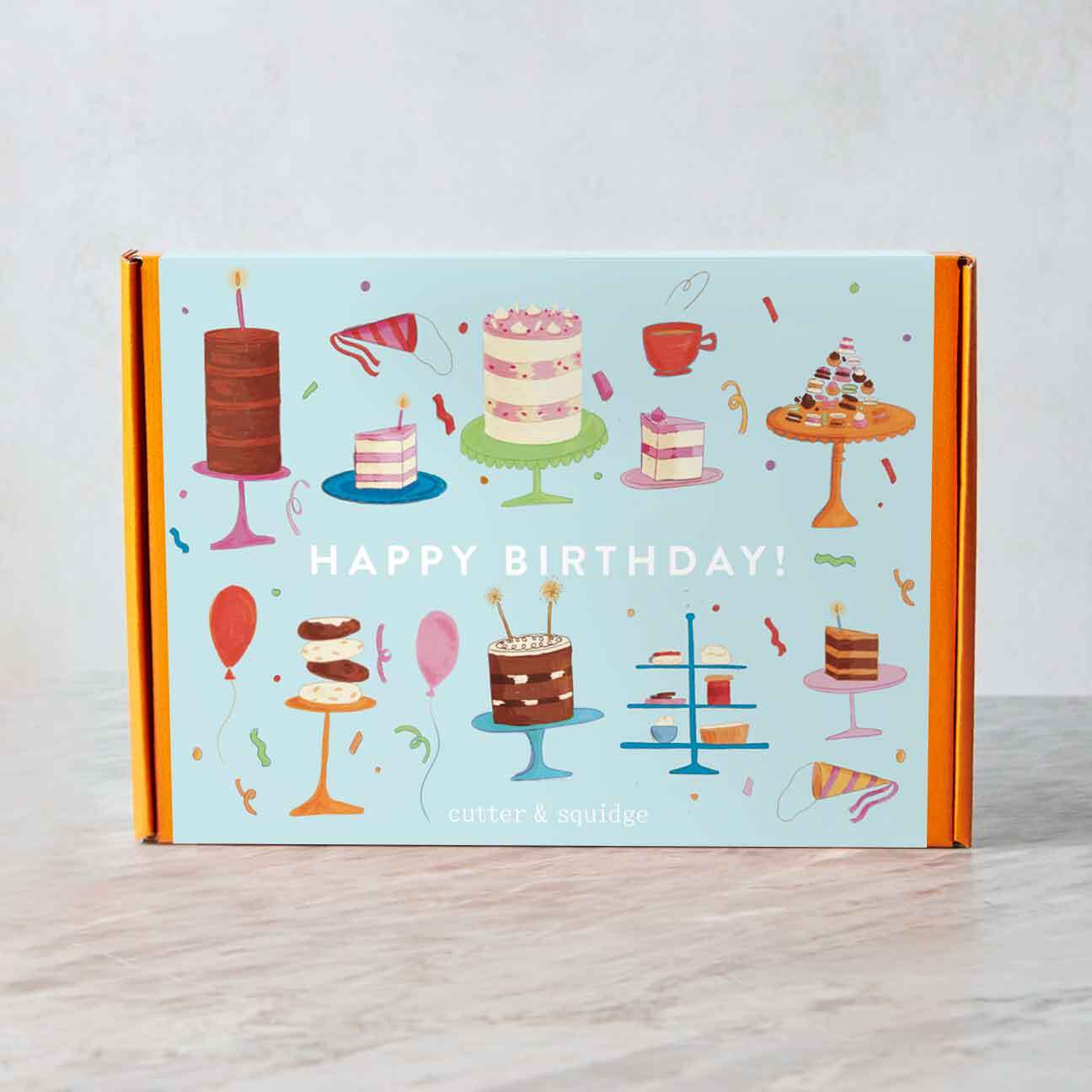 Wrap Happy Birthday Script Multicolor, 10' x 27-1/2 | The Container Store