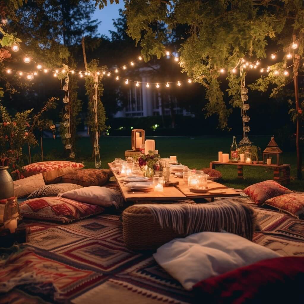 outdoor-garden-picnic-engagement-party-idea