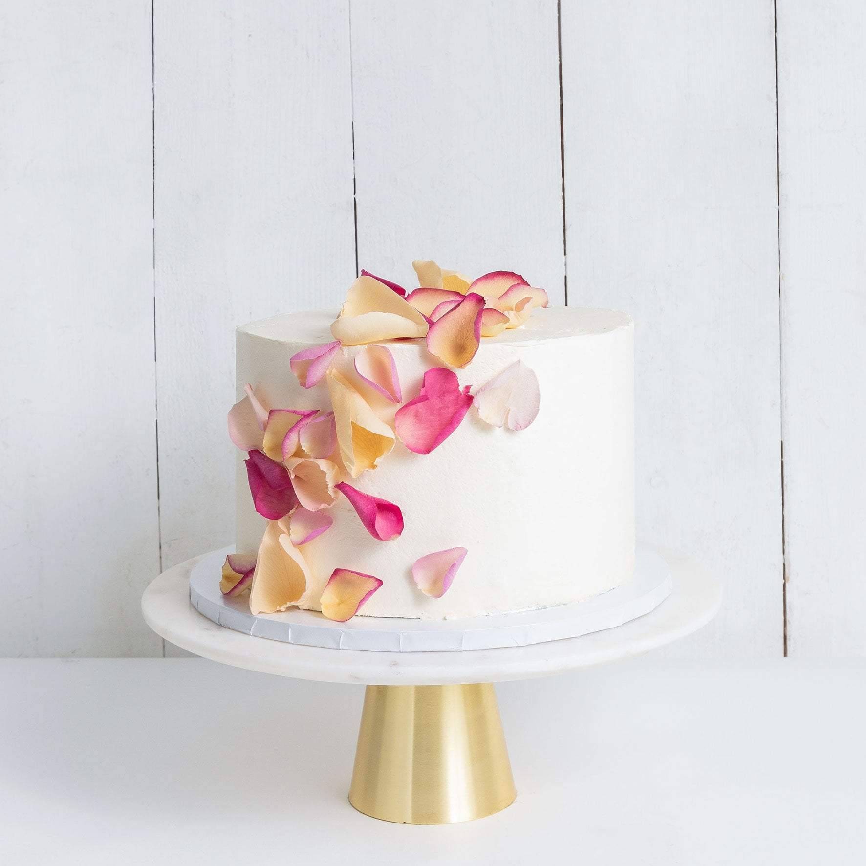 flower raindrop cake