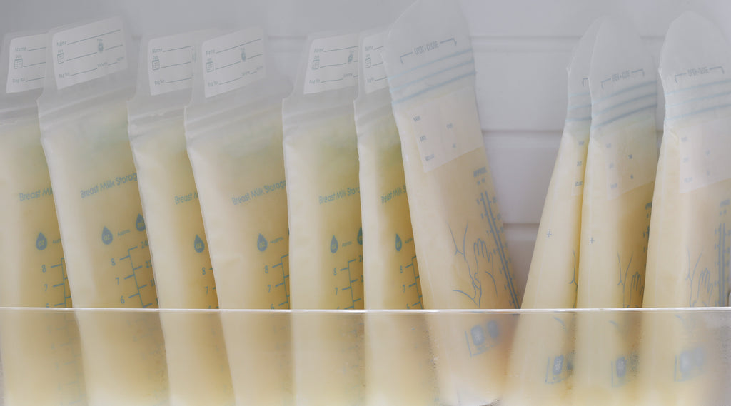 breast milk storage in the refrigerator