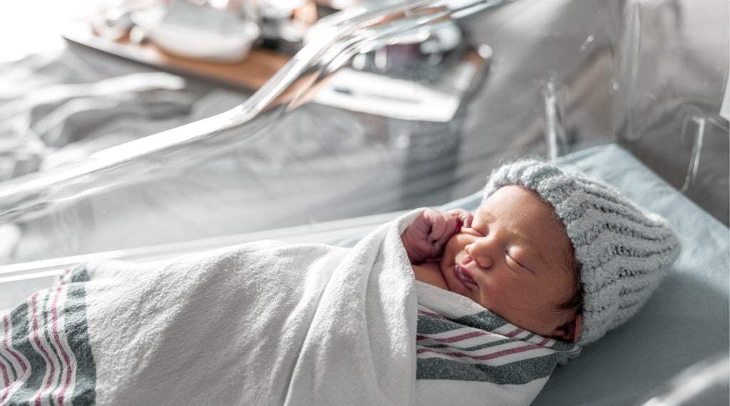 newborn baby in hospital