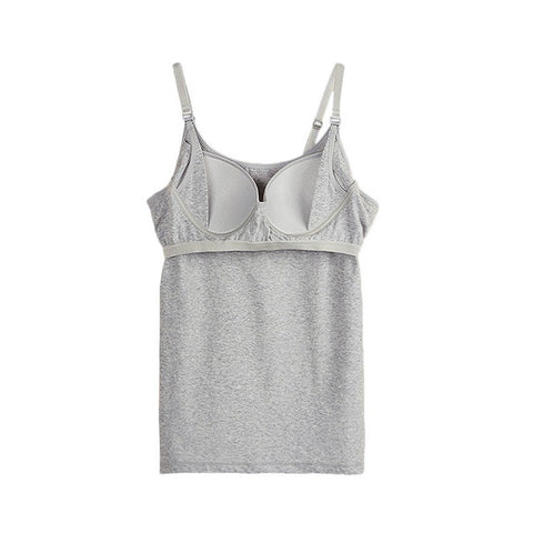 Nursing Camisole with Built-In Bra