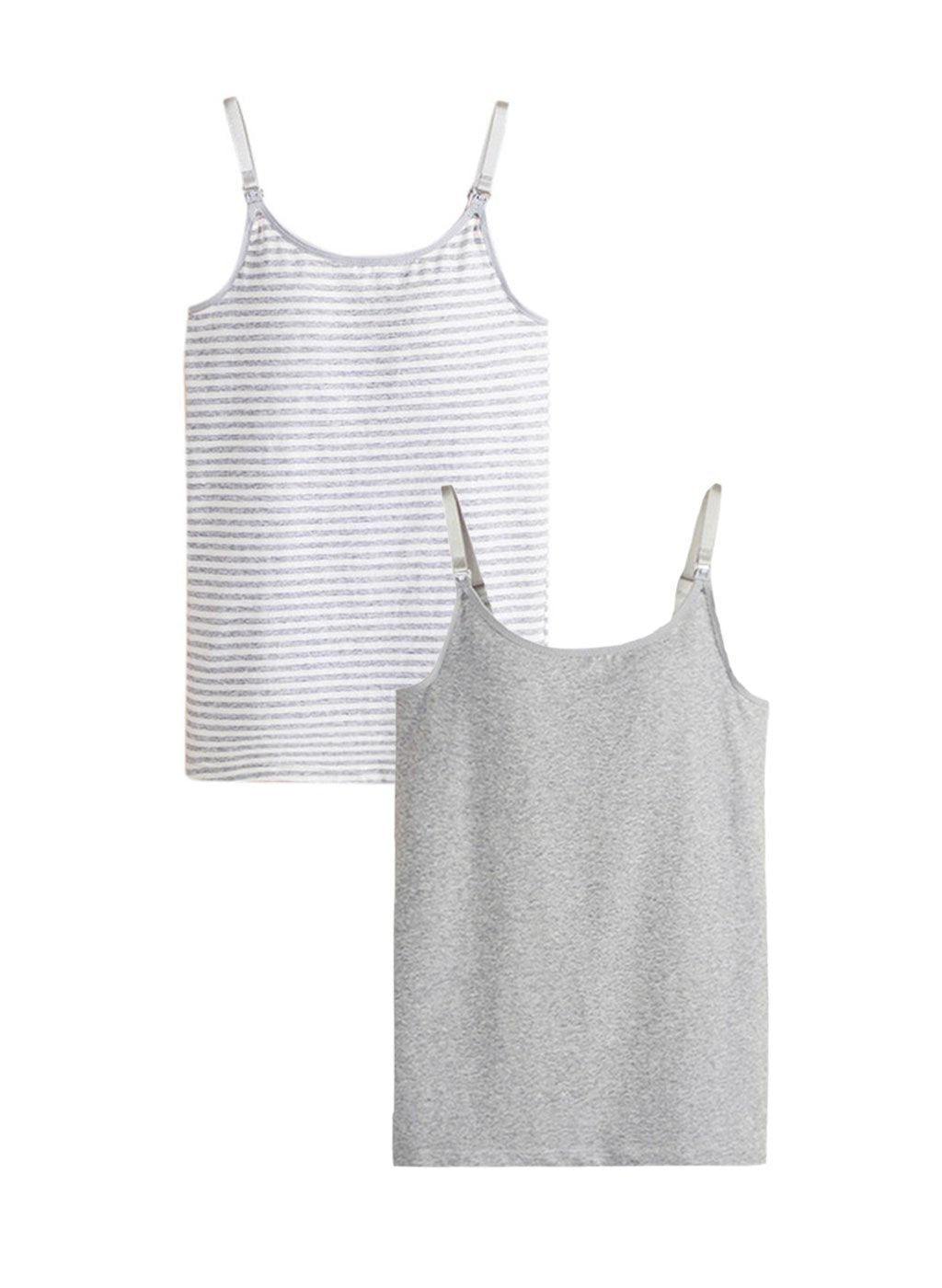 nursing tank with built in padded bra