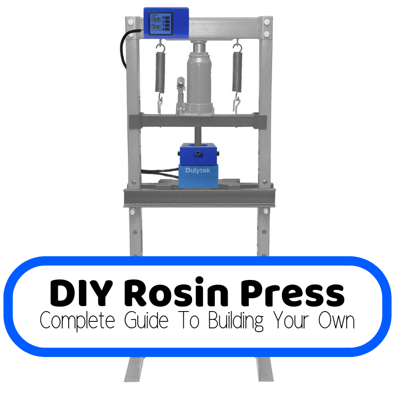 Diy Rosin Press Plates Mounted To Generic Press Complete Guide Grow Light Central