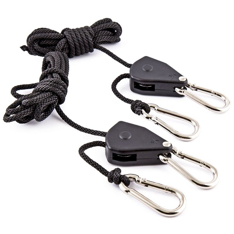 Buy 1/8 Inch Hanging Ratchet Light Hangers 2 Pack Online — Grow Light  Central
