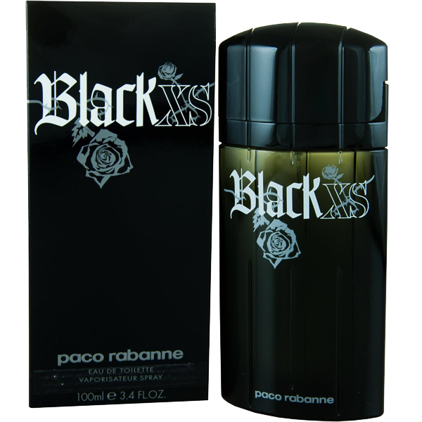 Black Xs By Paco Rabanne For Men Eau De Toilette Spray 3.4-Ounce Bottl ...