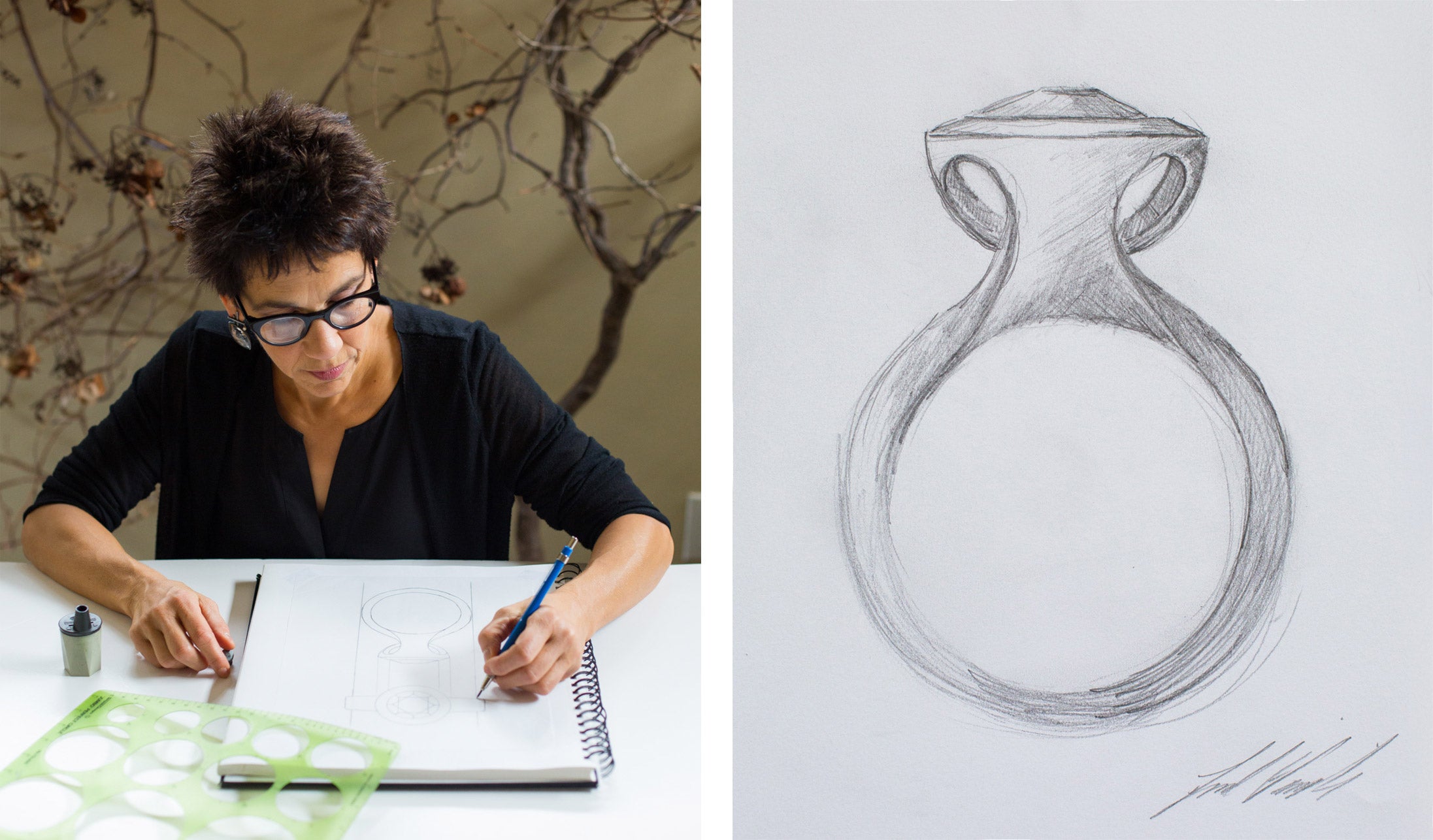 Free Hand Drawing Design of Custom Engagement Ring | Jewelry drawing, Ring  sketch, Jewelry design drawing