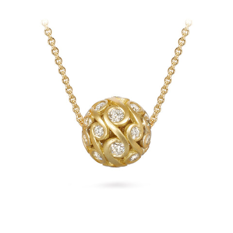 Sterling Silver 18mm Harmony Ball Pendant | Prouds