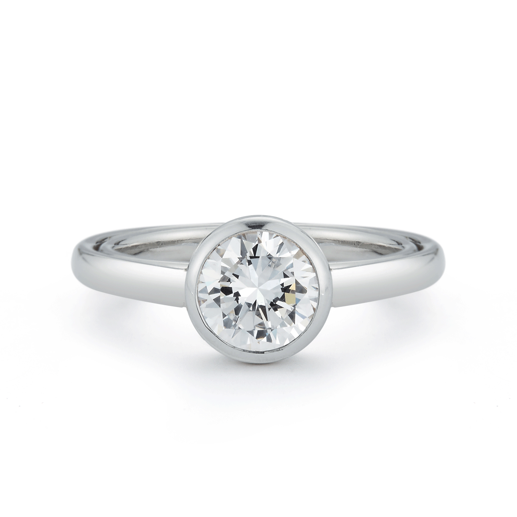 Mammoet Ontwijken Spuug uit Buy the Entre Nous Bezel Set Diamond Solitaire Engagement Ring at our Online  Store – Diana Vincent Jewelry Designs