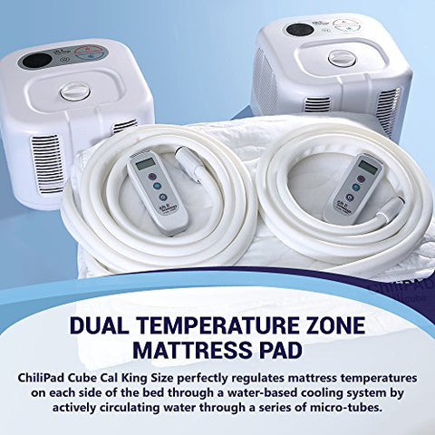 Cal King ChiliPad Cube - Dual Zone - Heating and Cooling Pad - Fits Yo ...