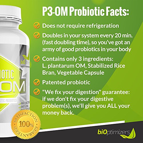 Buy P3om Probiotic Supplement - Probiotic Supplements For IBS