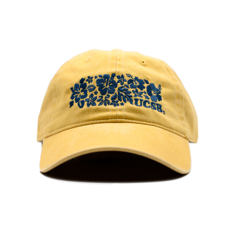 UCSB Old Days Hibiscus Dad Hat - Island View Outfitters