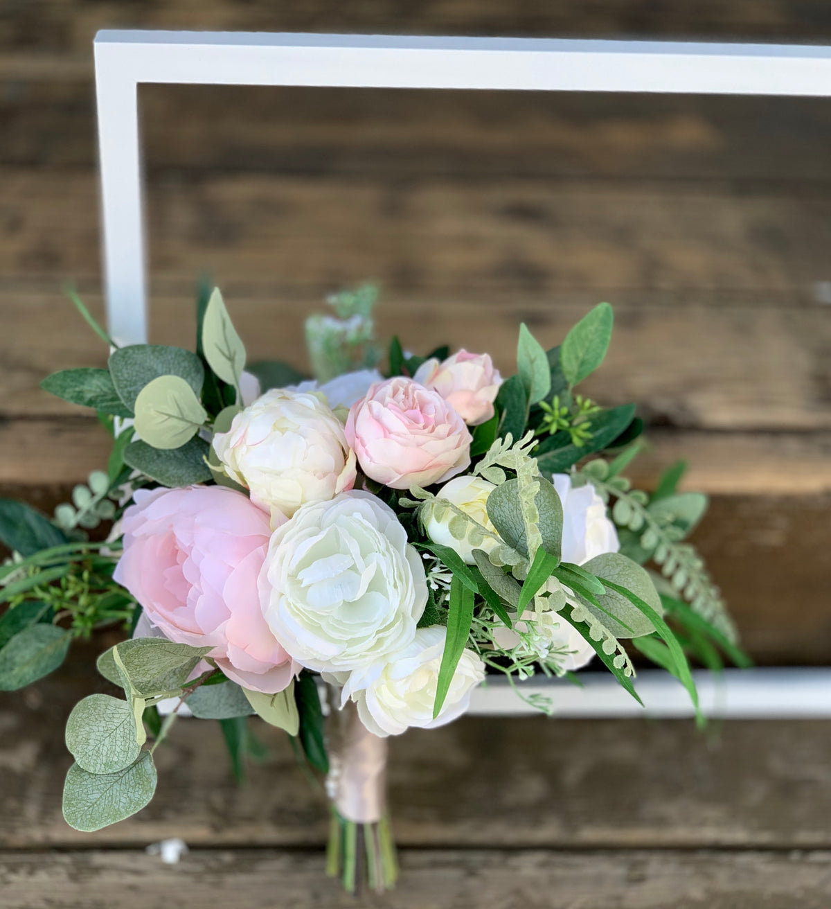 silk rose bouquet