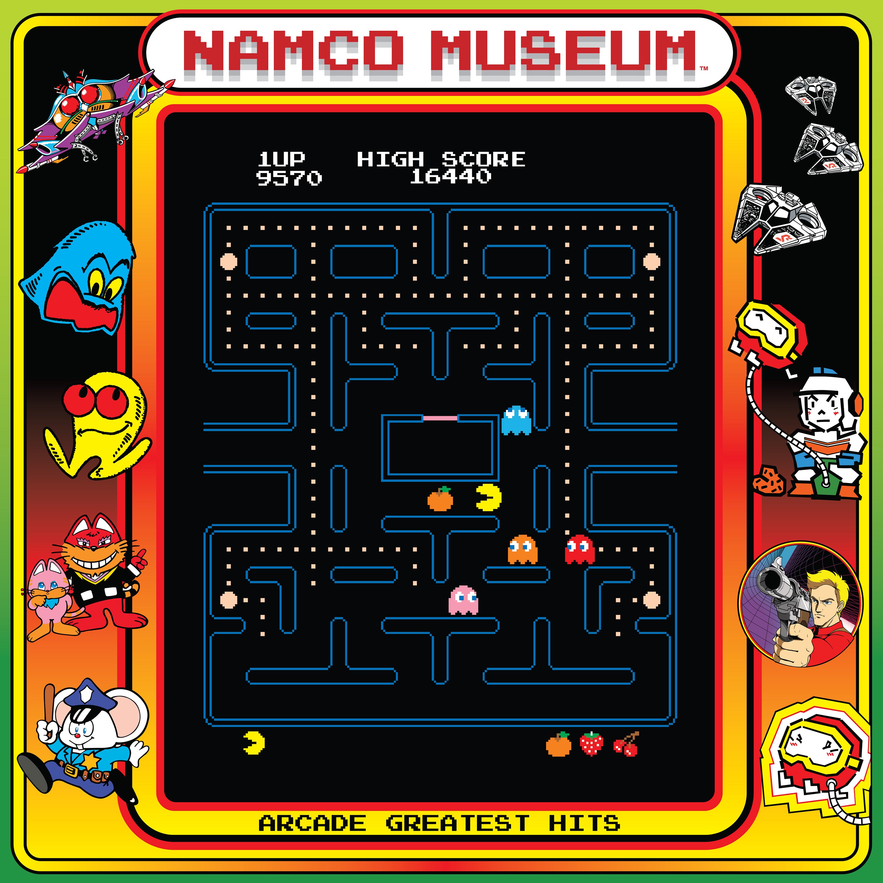 galaga online namco museum