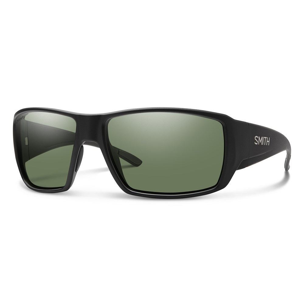 Smith Guide's Choice Bifocal Sunglasses - Matte Black/ Polarized Copper Mirror +2.00