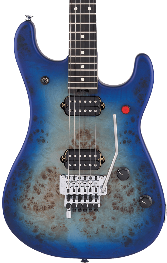 割引 Ebony Burl Poplar Deluxe Series 5150 Evh Fingerboard エレキギター Burst Aqua ギター ベース