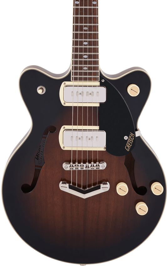 Gretsch G2655-P90 Streamliner Center Block Jr. Double-Cut P90 w/V-Stoptail  Claret Burst