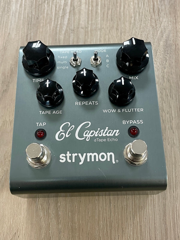 Used Strymon El Capistan V1 dTape Echo Pedal w/Box TSS2367