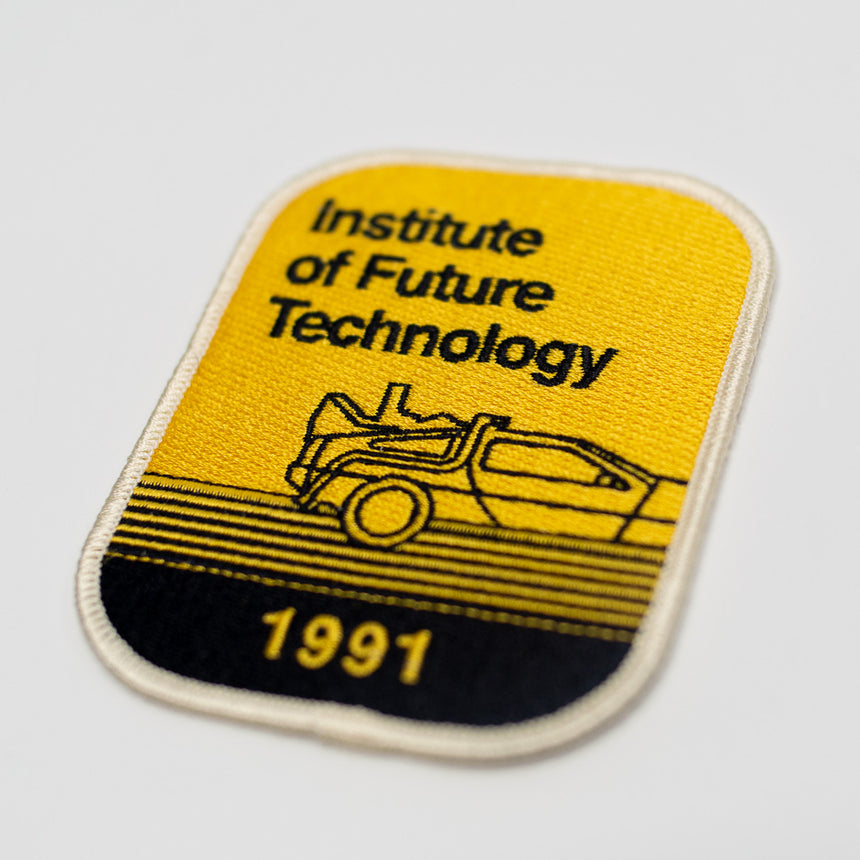 Institute of Future Technology 1991 Theme Park Attraction Patch | Detail