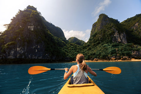 Kayaking And Making Friends Traveling Solo