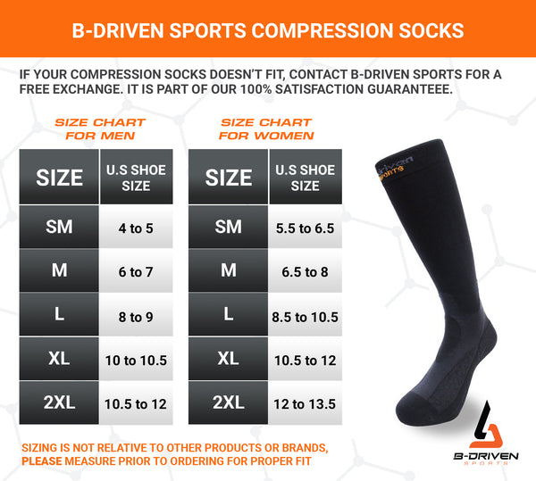 Unisex Compression Calf Sleeves, Custom Pattern Pink - B-Driven Sports