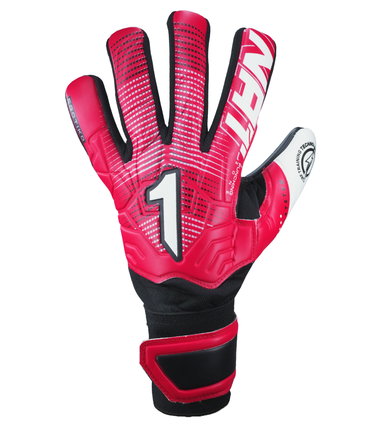 Guantes portero adidas Predator Pro negros y rosas