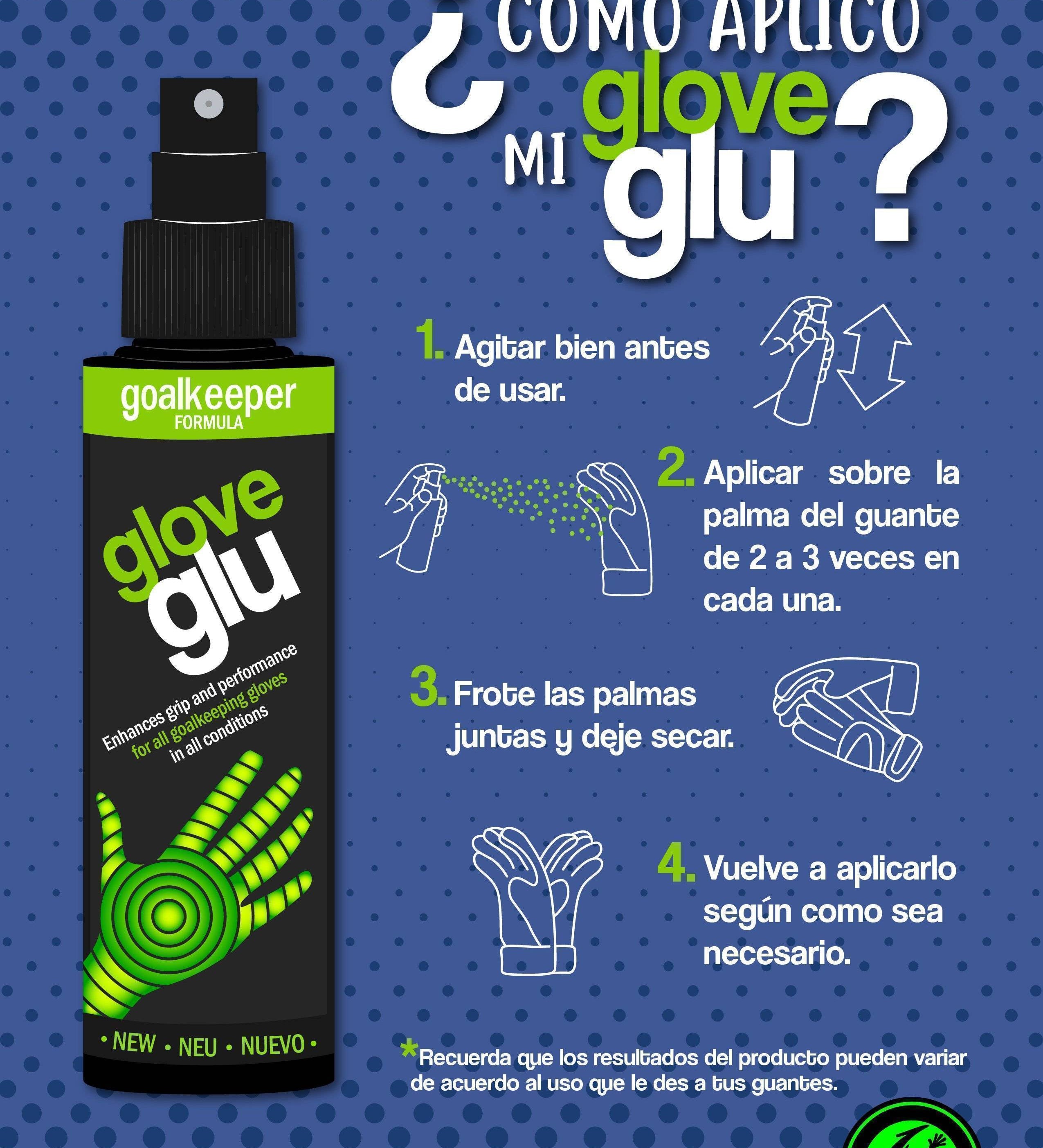 Spray para guantes de Fútbol Rinat Glove Glu Wash & Prepare