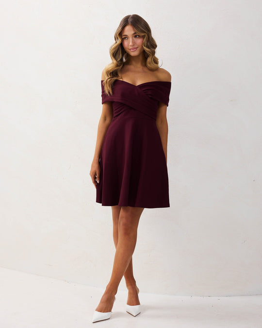 Collective Dress - Britt Dress-Mahogany featured image