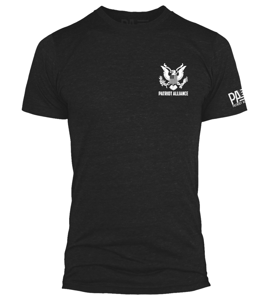 Patriot Alliance Camo Logo Shirt, Black - Patriot Alliance, LLC