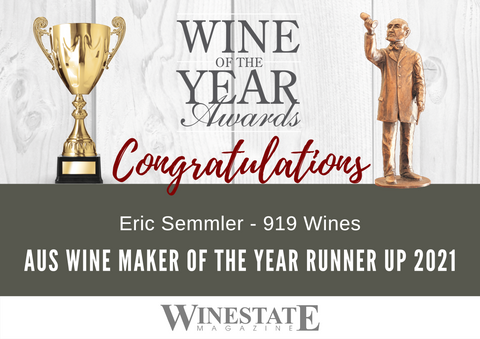 Runner up winemaker of the year