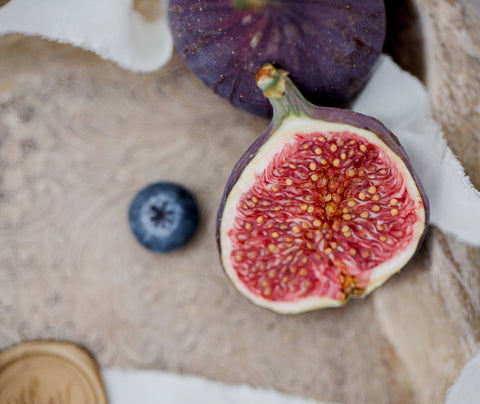 Close up of fig