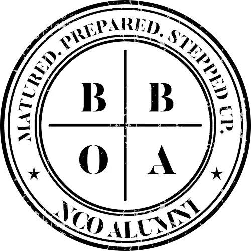 NCO Alumni BOBA Badge - Mature, Prepared, Stepped Up