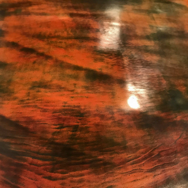 horween shell cordovan marbled leather hide