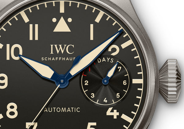 IWC Big Pilot Watch Close Up Of Dial