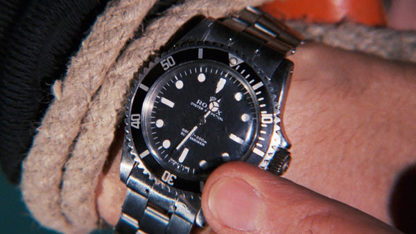 James Bond 007 Rolex Submariner Watch Close Up Goldfinger