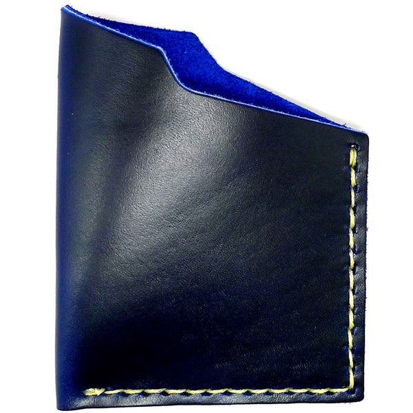 Leather Angle Wallet Ink Cavalier Chromexcel